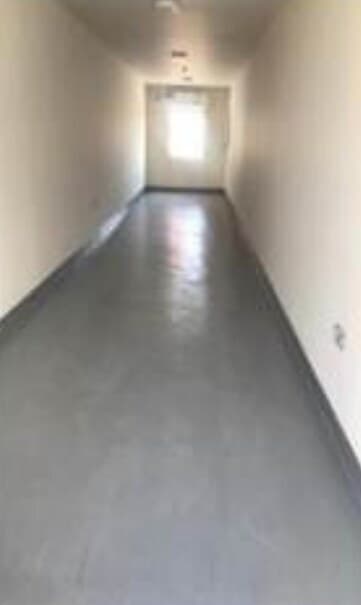 Clean finished corridor