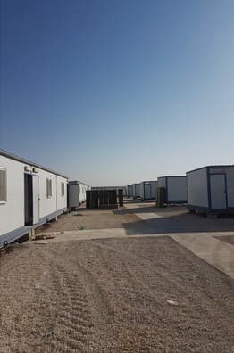 Portacabin site compound